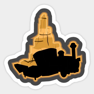 Big Thunder Railroad Sticker